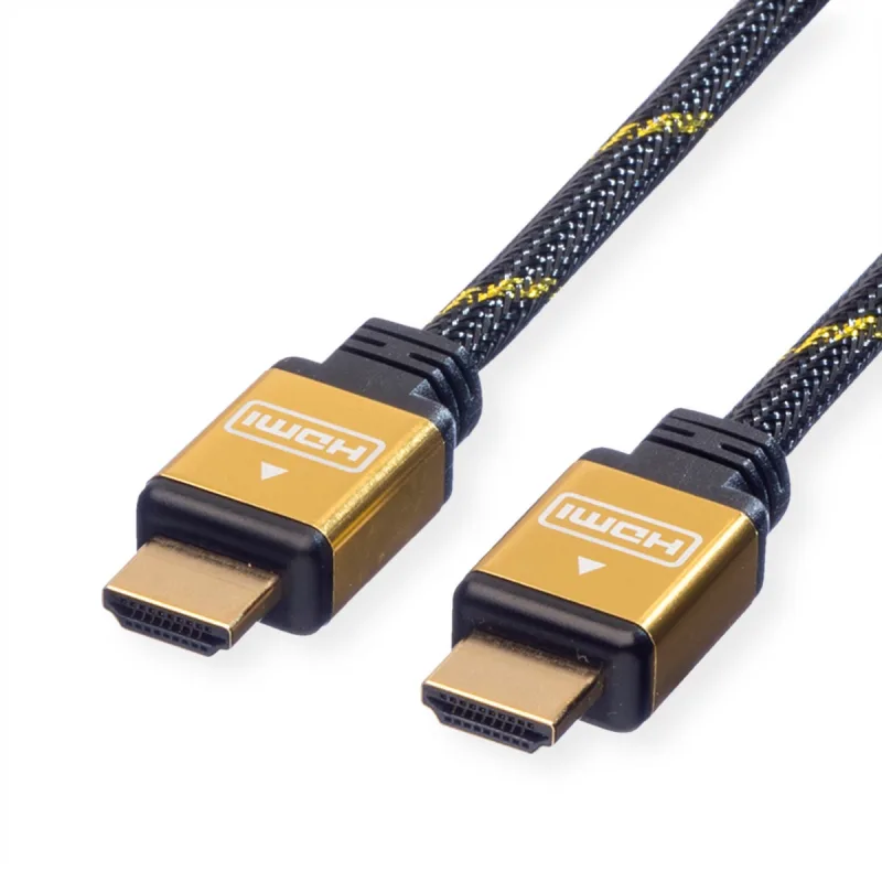 Roline 11.04.5508 cable hdmi 15 m hdmi tipo a (estándar) negro, oro