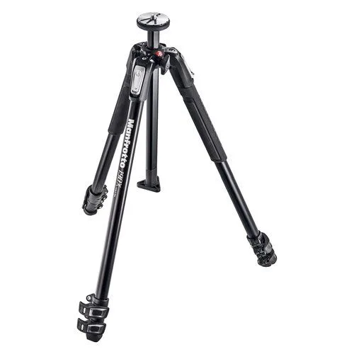 Manfrotto mt190x3 treppiedi a 3 sezioni in alluminio, nero/antracite