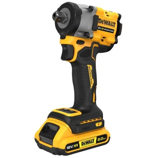 Dewalt 1/2 xr 18v 2ah li-ion atornillador de impacto sin escobillas - dcf922d2t-qw