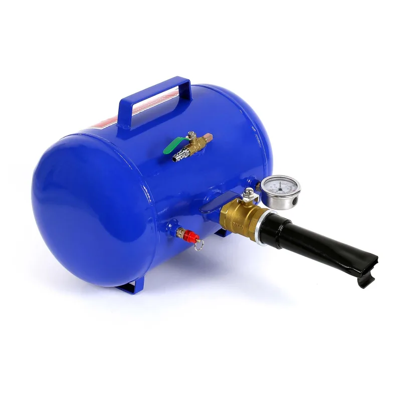 Wiltec cañón de aire para inflado de neumáticos 19l aire comprimido inflador booster max. 10bar