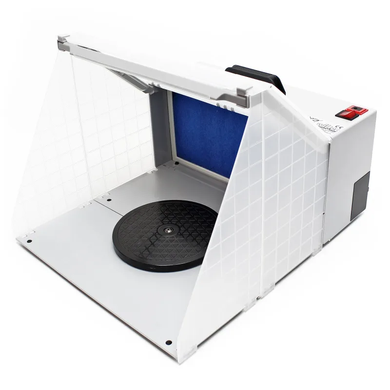 Equipo de aspiración para aerografía 4m³/min filtro de neblina iluminación led accesorios aerógrafo