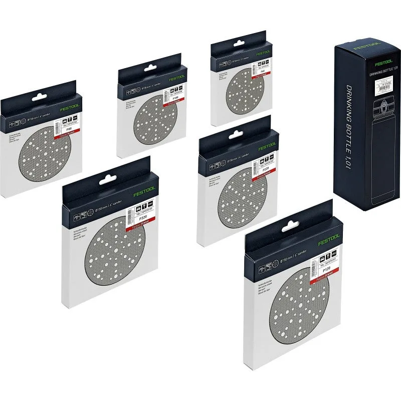 Disco de lijar stf d150/48 gr-set p granat - 578131 - festool