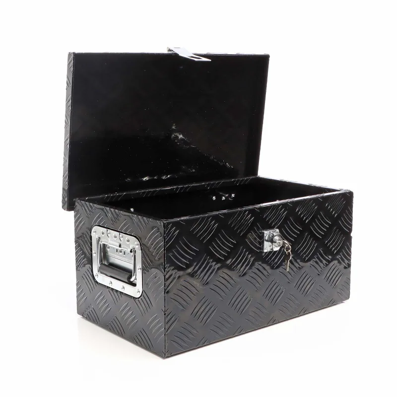 Xpotool caja para herramientas aluminio 50,8x30,5x24cm de color negro con llaves transporte