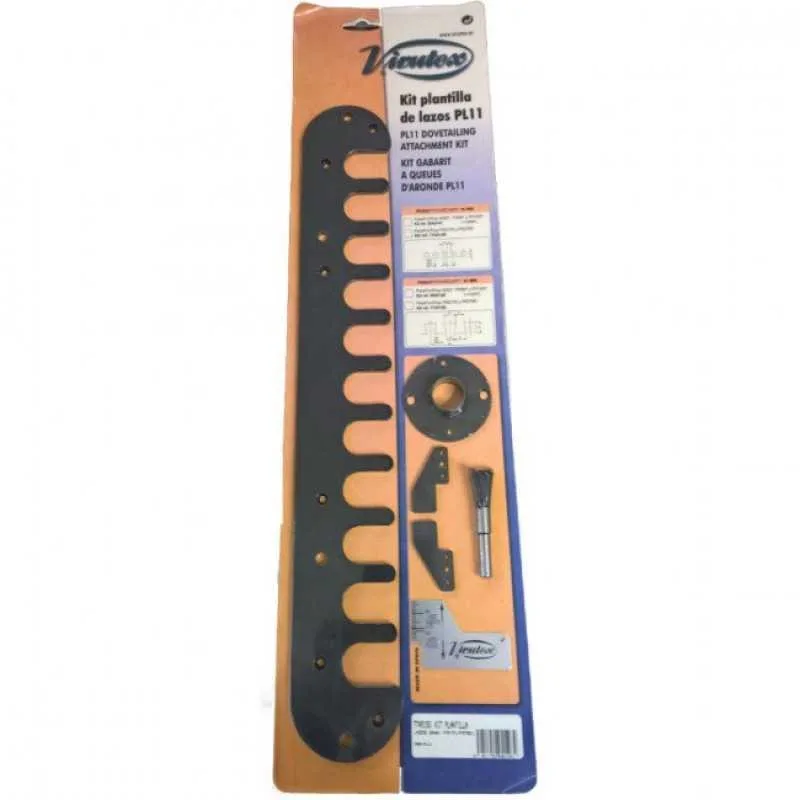 Kit plantilla de lazos paso 34 mm virutex