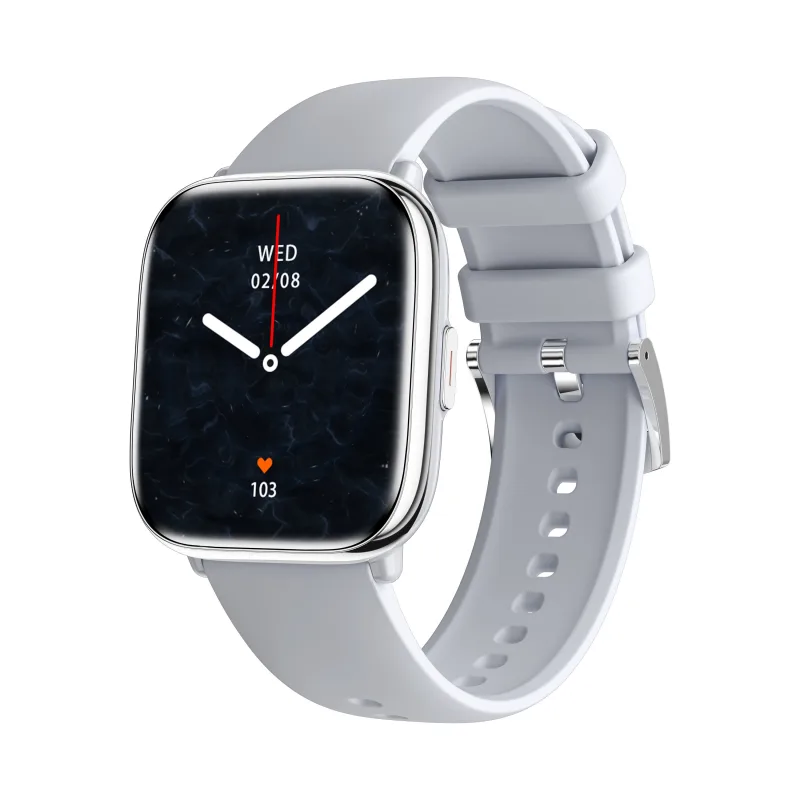Reloj reloj actual myphone pastel silver gray