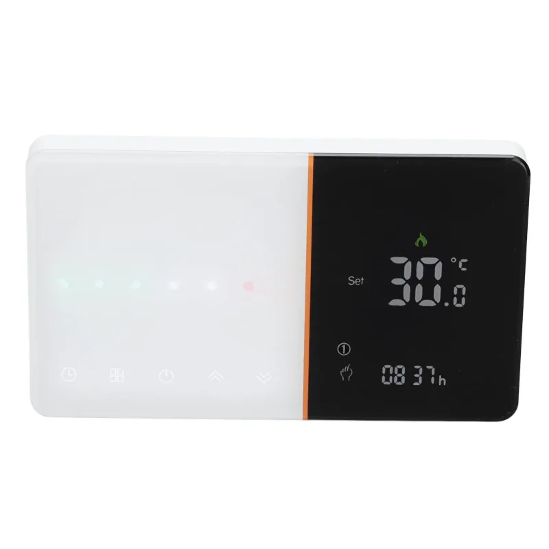 Termostato lcd programable para caldera doméstica y aire acondicionado, respetuoso con el medio ambiente y ahorro de energía