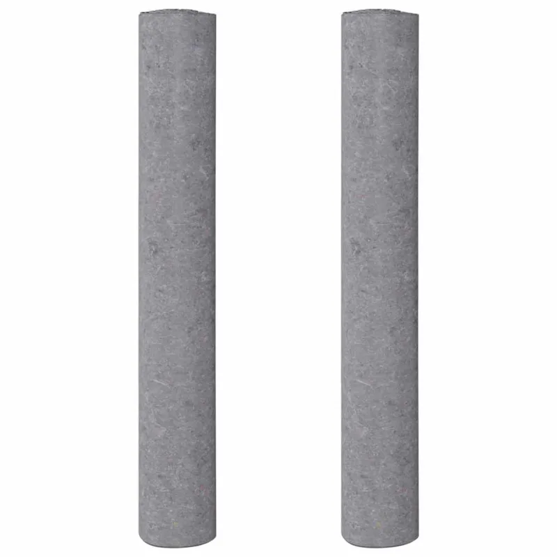 Felpa antideslizante para pintores 2 uds 1020 cm 180 g/m2 gris - comfortxl