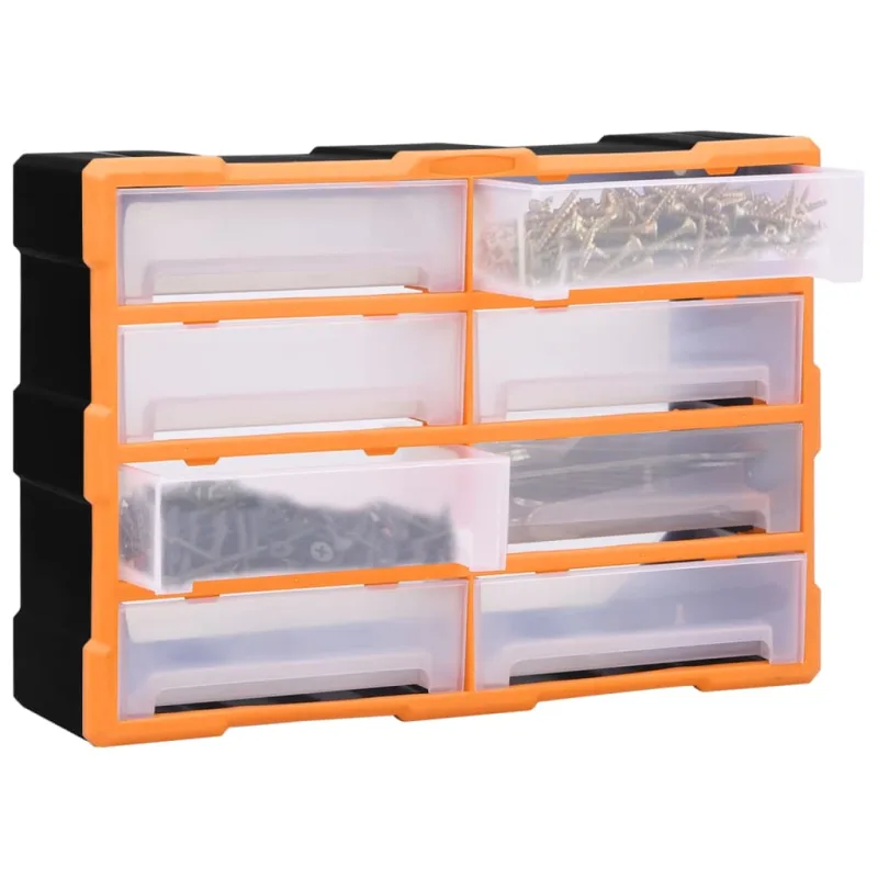 Organizador multicajones con 8 cajones grandes 52x16x37 cm - comfortxl
