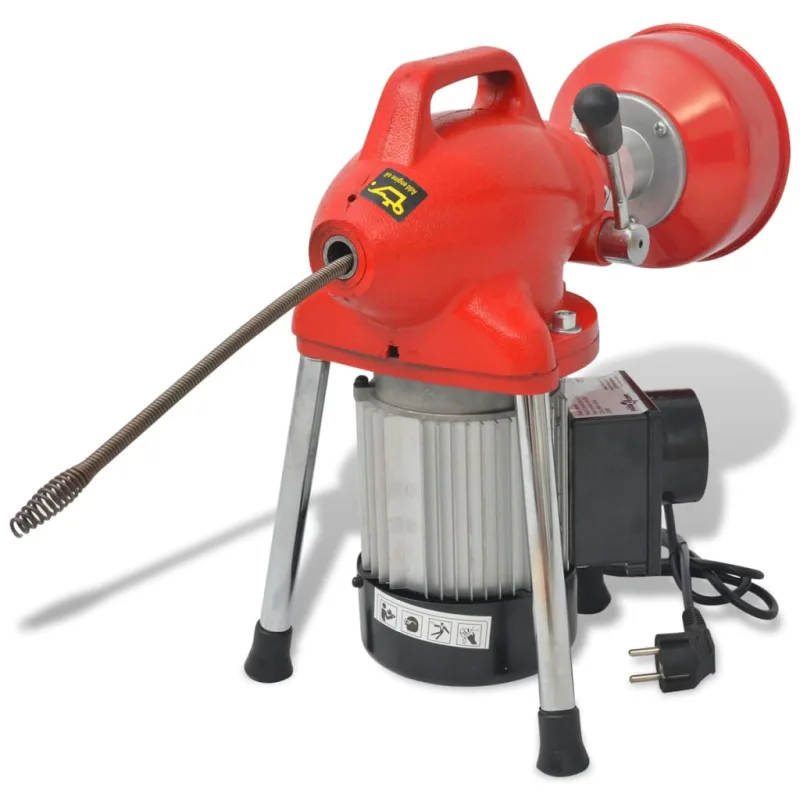 Máquina de limpieza de tuberías de 250 w (12,5 mx16 mm, 4,5 mx9,5 mm)