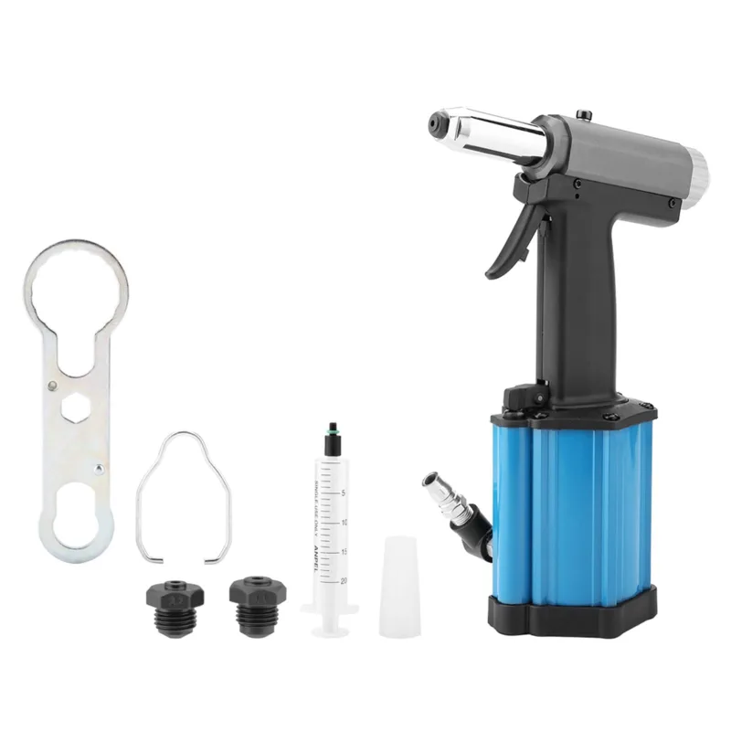 Kit de pistola remachadora neumática de aire industrial rápido para construcción naval