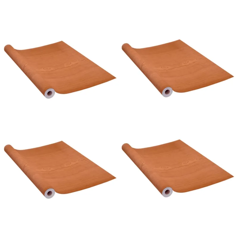 Láminas autoadhesivas muebles 2 uds pvc roble claro 500x90 cm - comfortxl