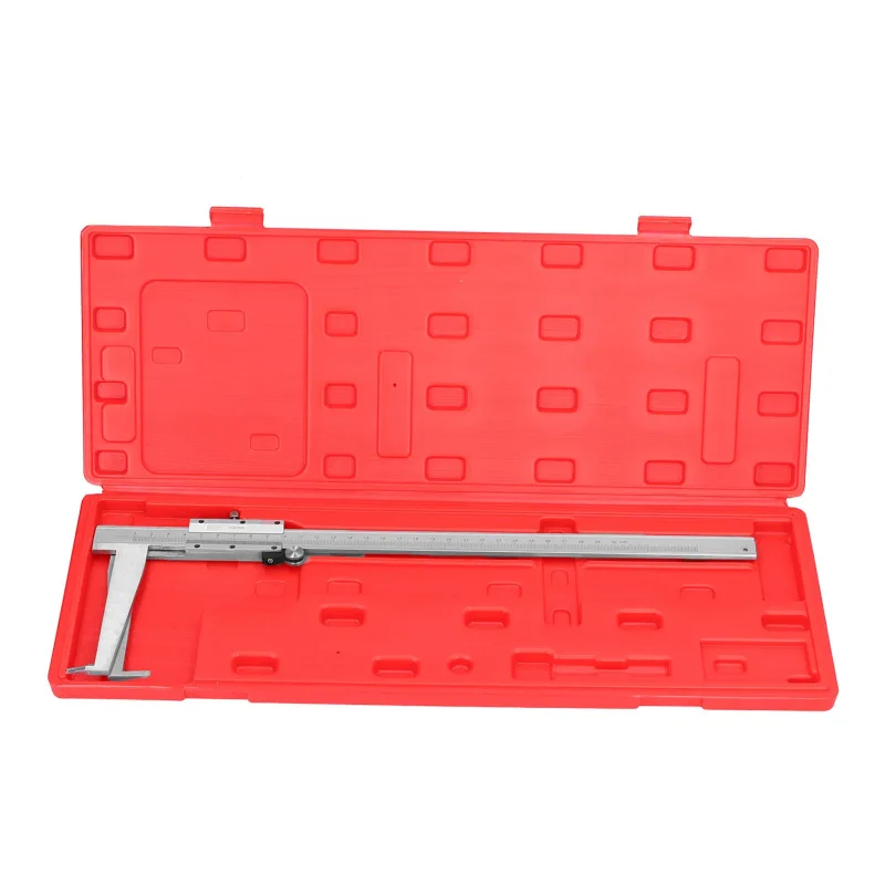 Calibrador vernier de alta precisión regla de diámetro interior herramientas de medición manuales 0-300 mm compacto portátil