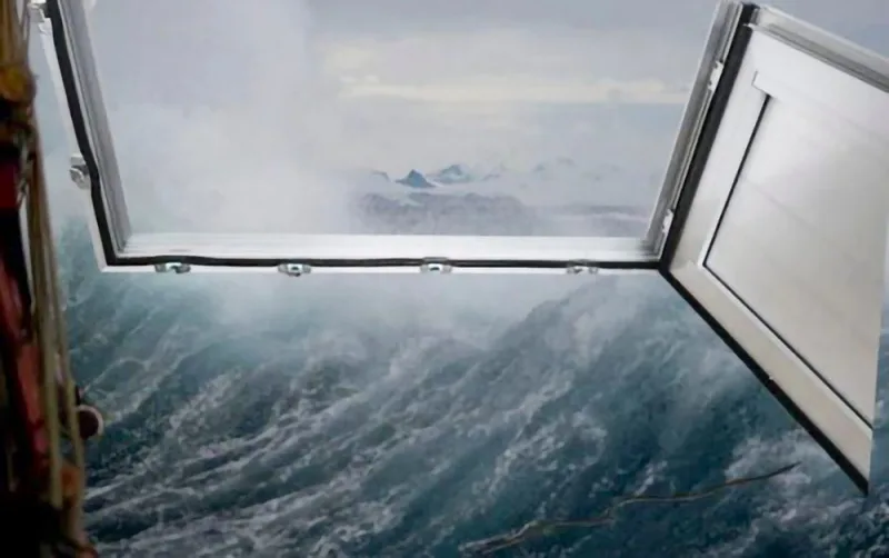 Compuerta antiinundación a medida altura de 40 a 60 cm ancho de 180 a 200 cm color aluminio