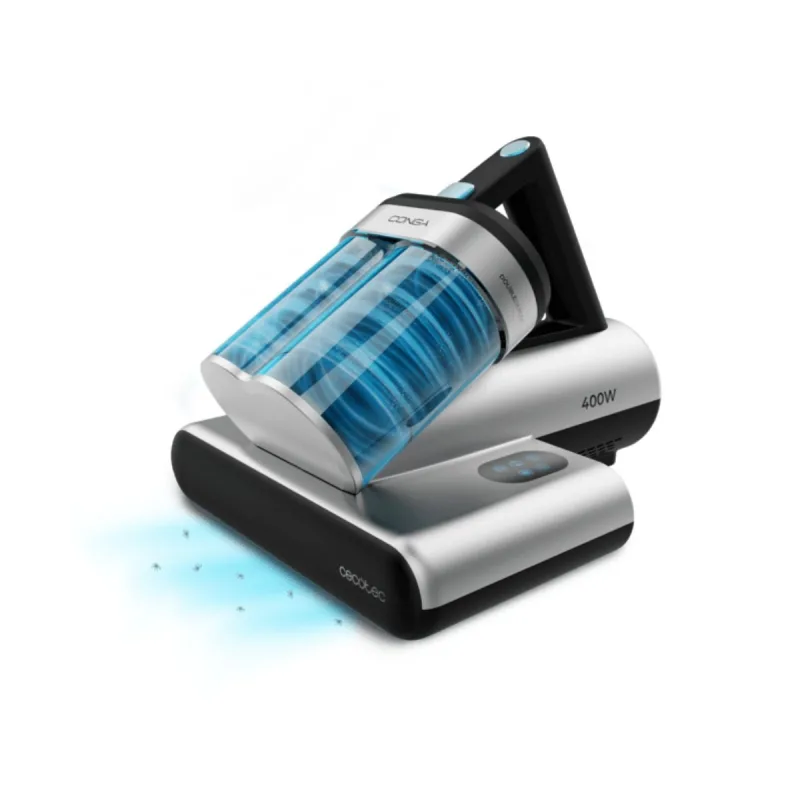 Aspirador cecotec rockstar 4000 mattress 400w 0,5l sin bolsa gris/azul