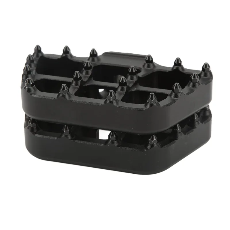 Reposapiés traseros para pasajero de motocicleta, pedales, reposapiés de aluminio cnc, antideslizantes, ajustables para r1200gs lc 2014-2019 (negro)