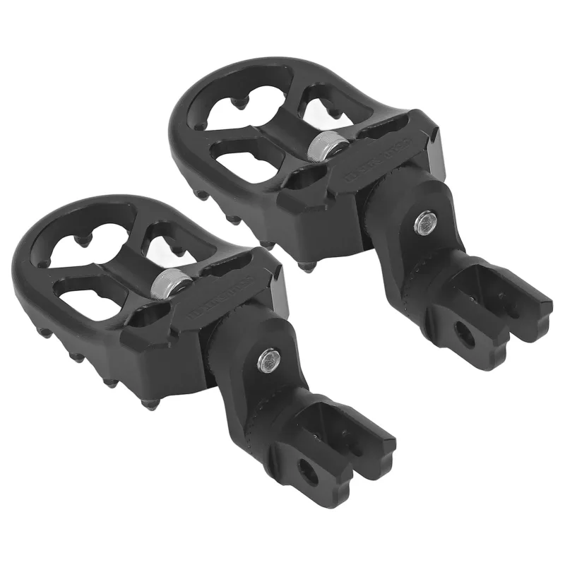 Piezas de reposapiés delantero para motocicleta, soporte de pedal ajustable izquierdo y derecho para f900r f900xr 2020-2022 (negro)