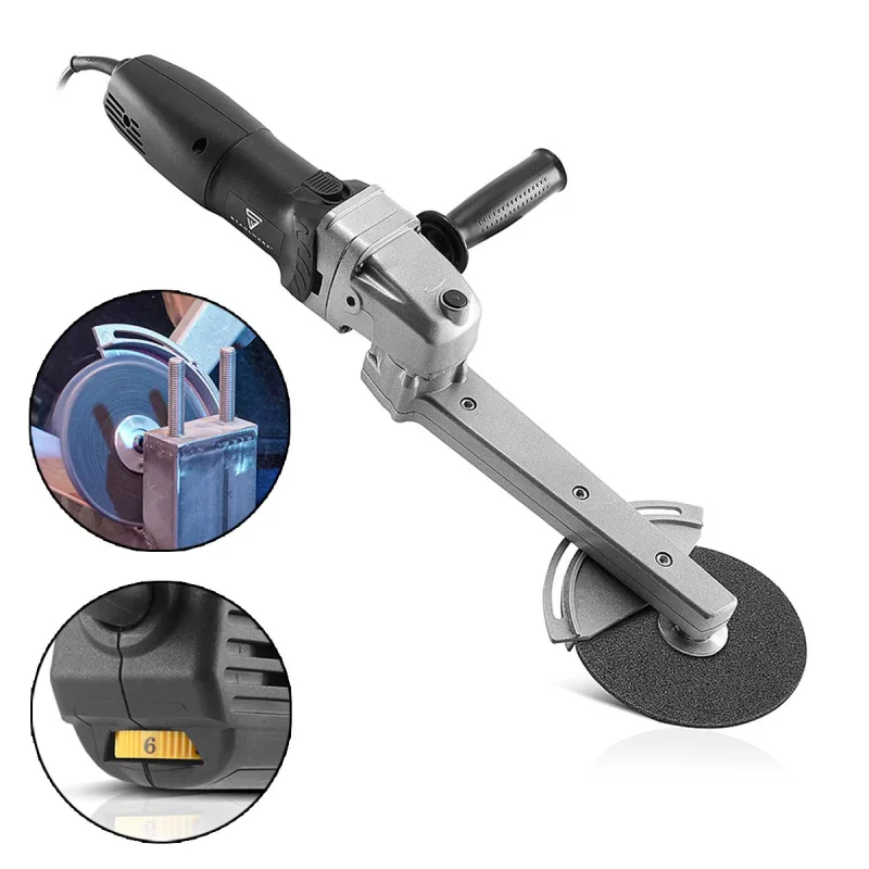 Rectificadora de soldaduras en ángulo stahlwerk ks-800 st con 800 w de potencia rectificadora