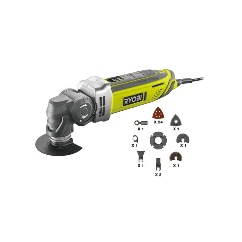 Outil multifonctions ryobi avec sac de transport 300w rmt300-sa