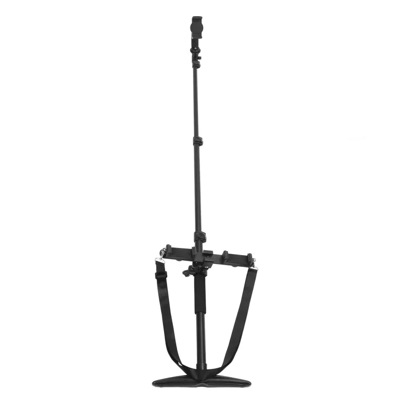 Palo de selfie plegable de 160 cm, trípode de 3 secciones ajustable a 360° para fotografía de estudio al aire libre