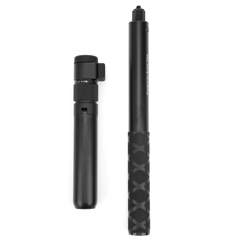 Trípode plegable con empuñadura para selfies y palo extendido para cámara insta360 onex