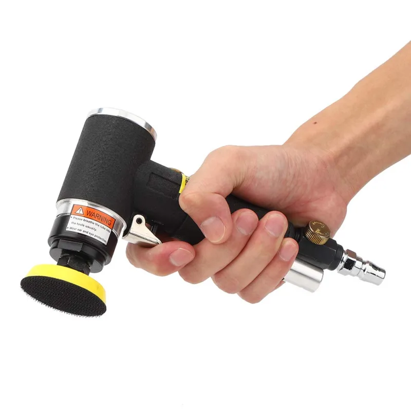 Lijadora angular neumática at-1500-2 máquina pulidora herramientas de rectificado excéntricas de 90 grados