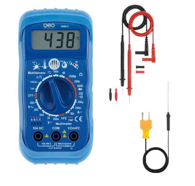 Multímetro multisensor fmm 5 geo fennel - 800600