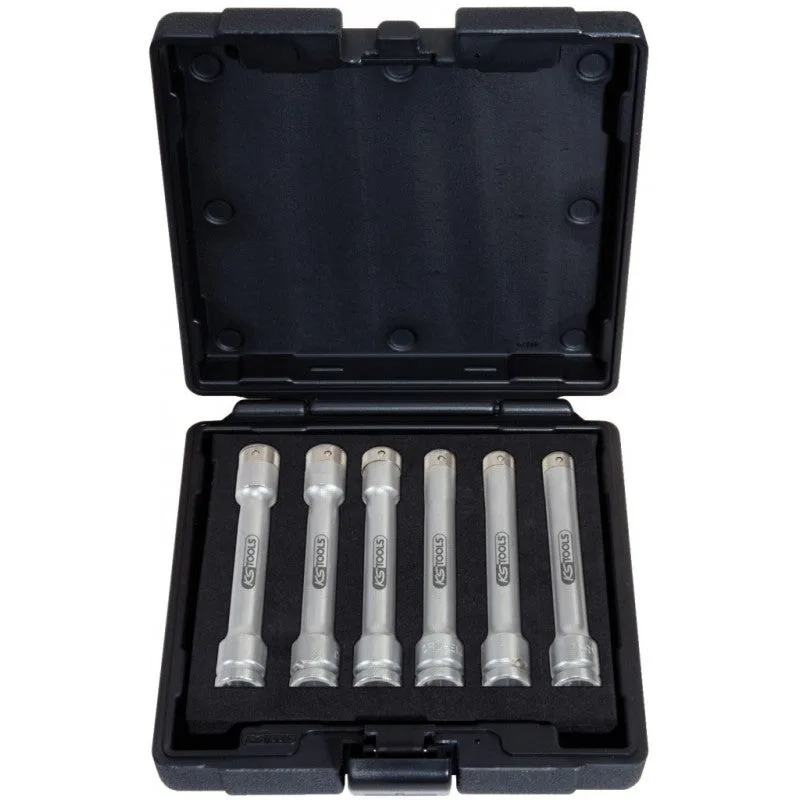 Ks tools 1/2 jeu de douilles torx e, 6 pcs, e10-e20