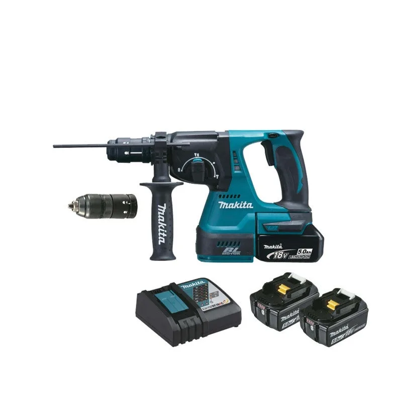 Makita marteau perforateur sans fil dhr 243 rtj 24 mm