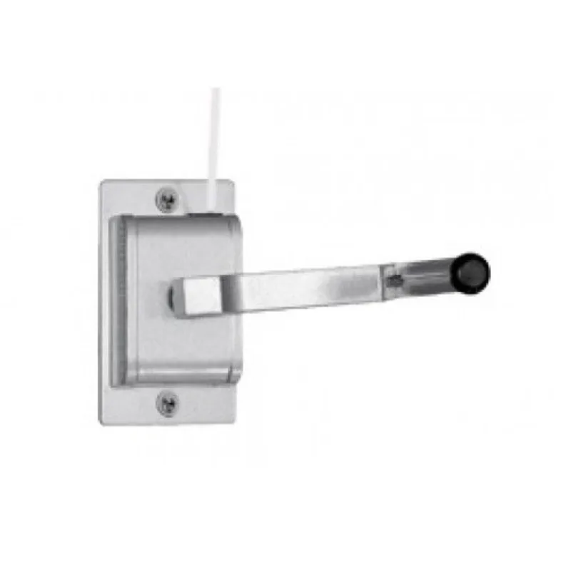 Recambio manivela universal para tendedero de techo color gris plata