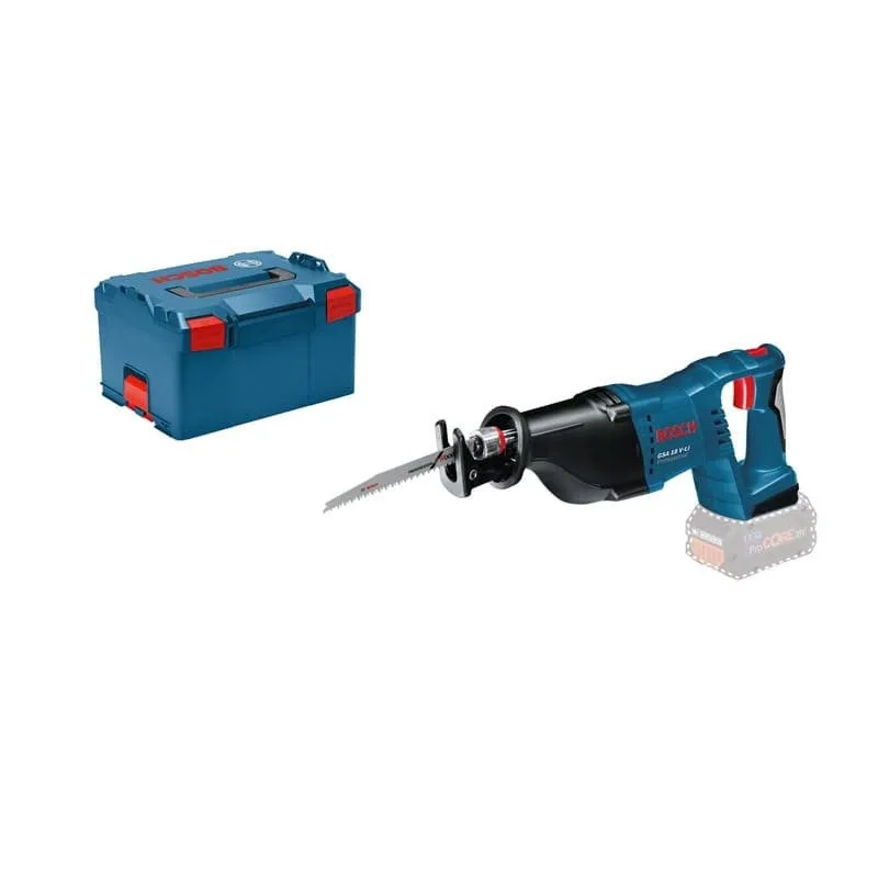 Bosch gsa 18 v-li professional 18 v scie sabre sans fil avec boîtier l-boxx - sans batterie, ni chargeur ( 060164j007 )