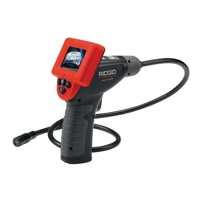 Ridgid caméra d'inspection micro ca-25 2,7 po. 480 x 234 17 mm led 4