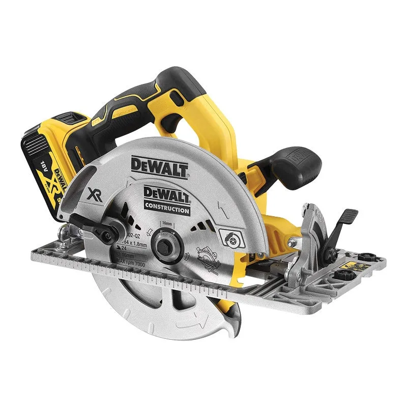 Sierra circular dewalt xr 5ah 184 mm + 2 baterías + maletín tstak - dcs572p2-qw