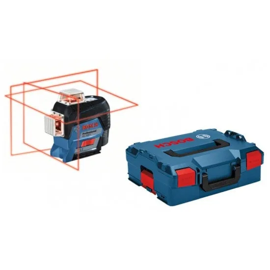 Bosch gll 3-80 c láser de línea profesional - 3 líneas - sin batería ni cargador - 0601063r03