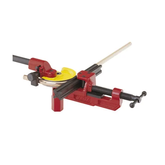 Curvadora manual de banco para tubo de cobre duro con cilindro 4,3d ø10 a 22 mm virax - 250282
