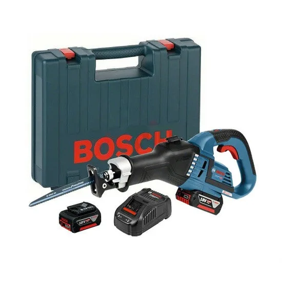 Sierra de sable gsa 18v-32 bosch - 2 baterías li-ion 5ah - 06016a8106