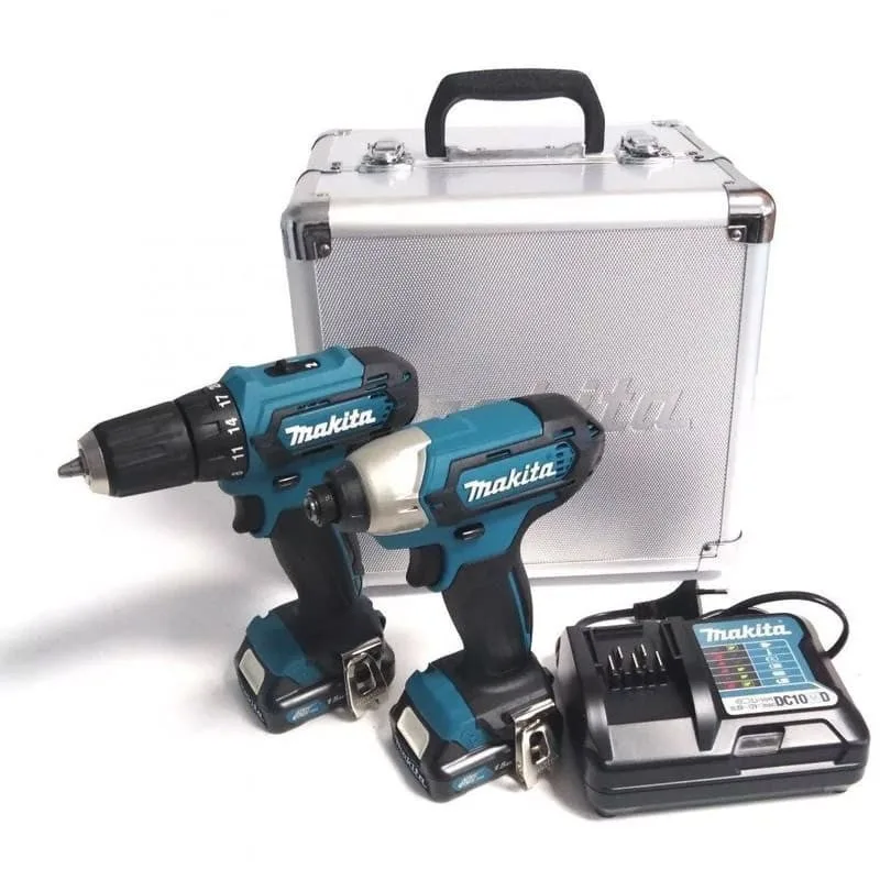 Makita clx224x kit de herramientas eléctricas batería
