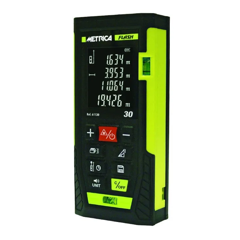 Medidor laser metrica flash 60 60m - 61155 - metrica