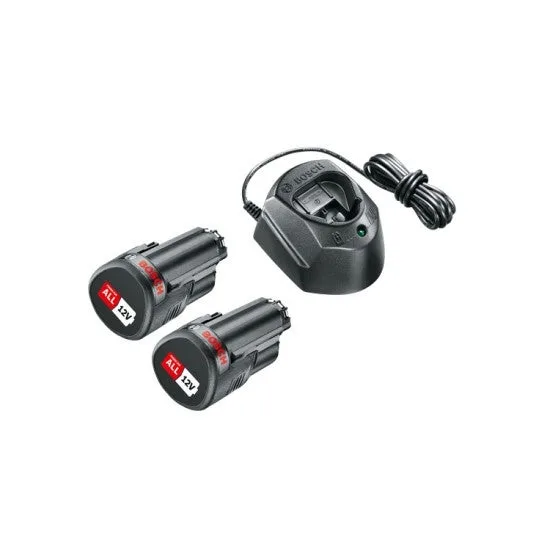 Batería 12v bosch 2 baterías 1,5ah + cargador gal 1210 - 1600a01l3e