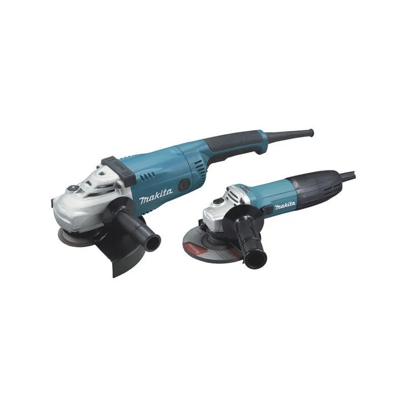 Amoladora ø230 2200w ga9020 + amoladora ø125 720w ga5030r makita - dk0097x1