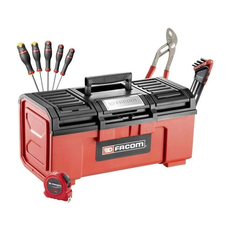 Caja de herramientas facom + 19 herramientas