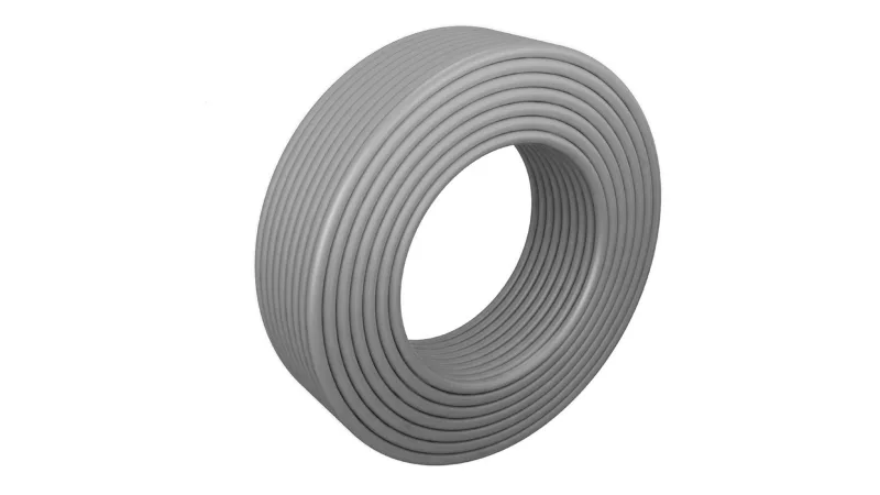 Cable eléctricolibre de halógenos h07z1-k de 6mm en marrón 100 metros