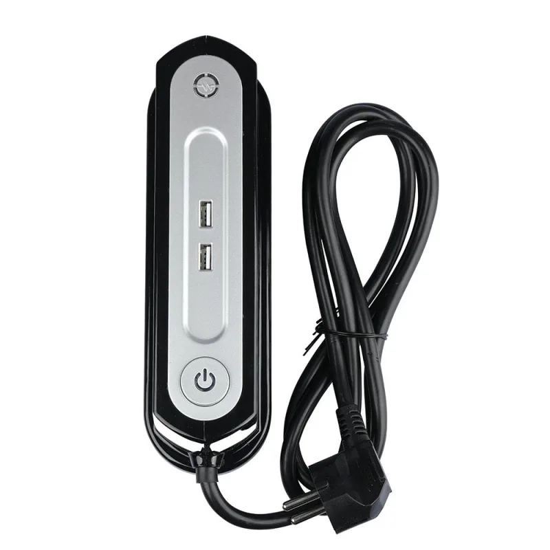 Regleta de mesa 3 enchufes & 2 puertos usb 3g 1.5mm x 1.4m vt-11332