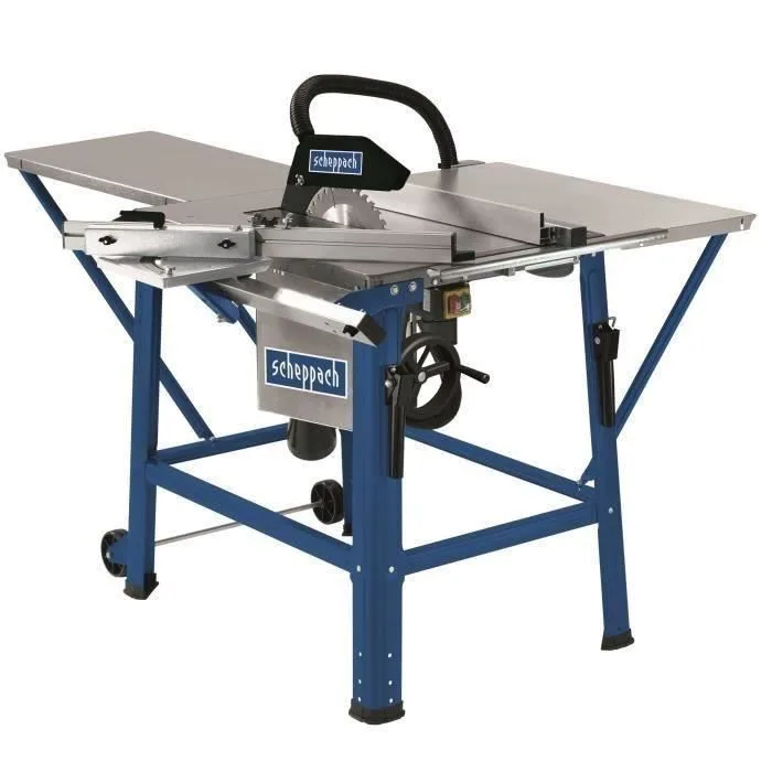 Scie circulaire sur table inclinable 315 mm 2800 w triphasée ts310 - 2eme lame incluse - scheppach