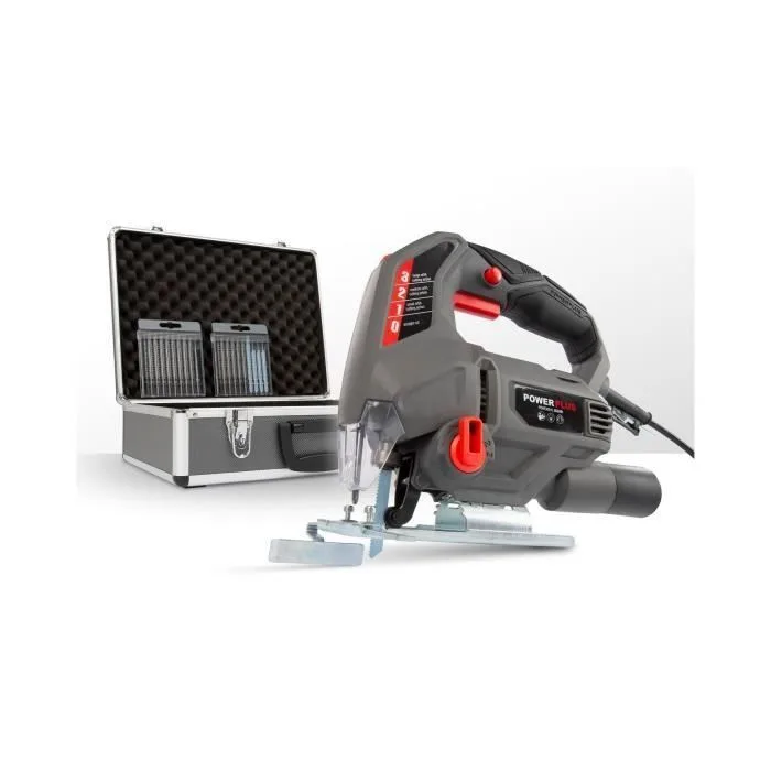 Powerplus poweset3 sierra de calar 710w + 20 accesorios