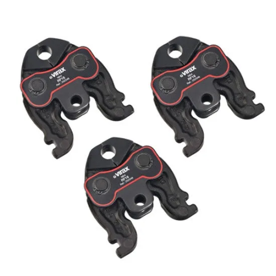 Estuche 3 mini alicates de engaste rf12-16-20 para colectores para viper® m21+ virax - 252590