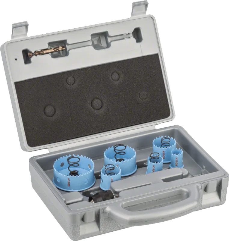 Bosch 2608580881 sierra de corona sheet metal power change elect set 9 uds