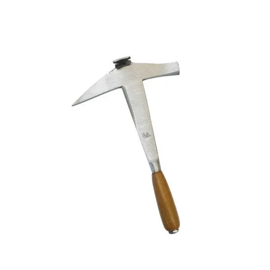 Marteau de couvreur gauche manche cuir panne large