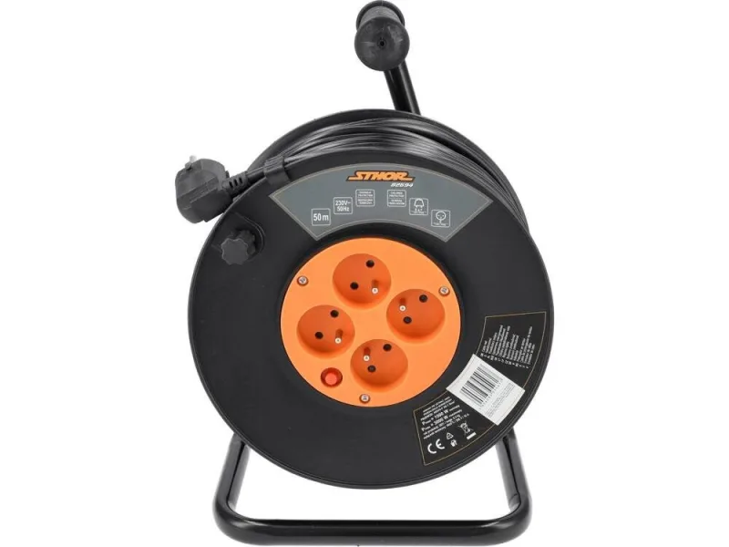 Przedłużacz na bębnie 50m sthor 82694