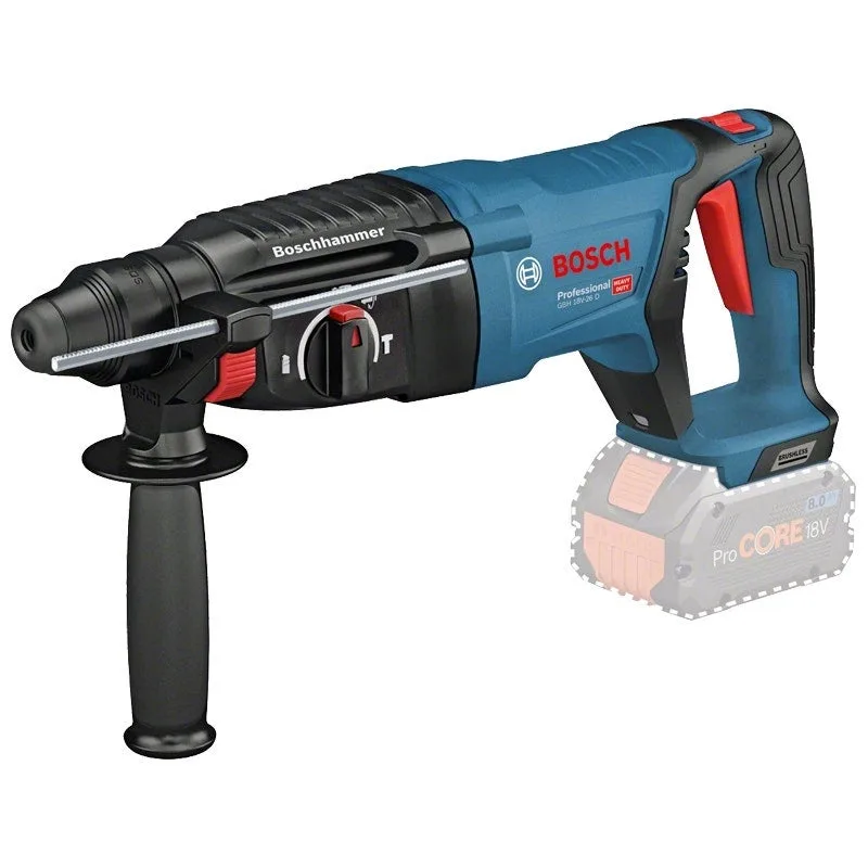 Bosch gbh 18v-26 d perforateur sans fil bulldog 18v 2,6j brushless sds plus + coffret de transport ( 0611916000 ) - sans batterie, sans chargeur