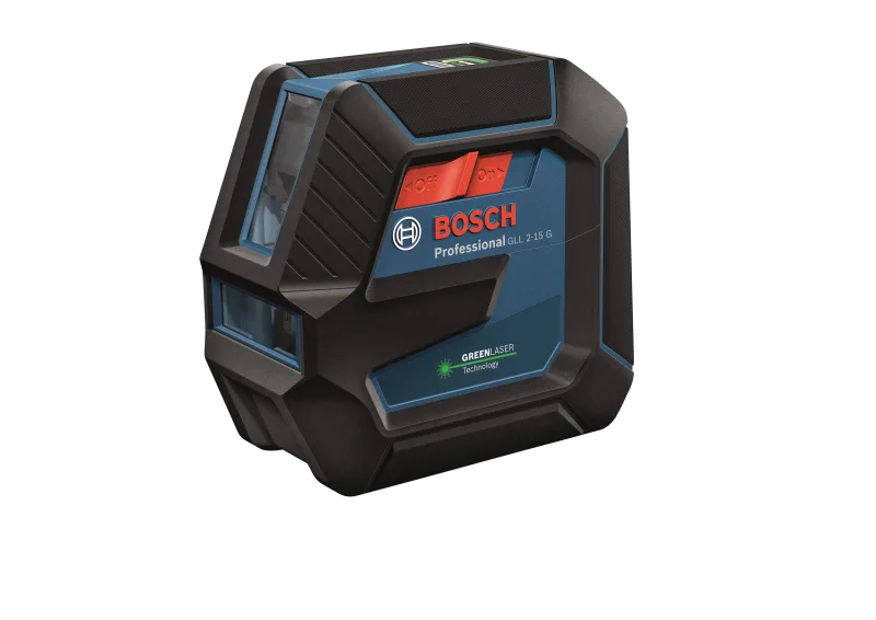Nivel láser bosch profesional gll 2-15 g +lb 10 – cruz láser verde.